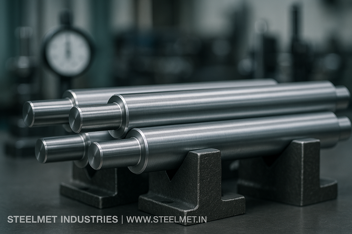 Inspection of bright steel bars used in automotive shafts and powertrain parts