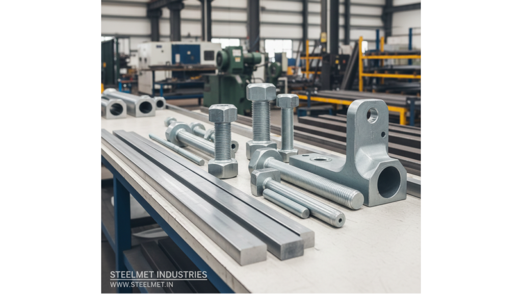 Bright steel bars used in construction and structural applications