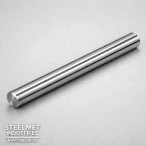 Technical view of guide rod showing polished surface and straightness
